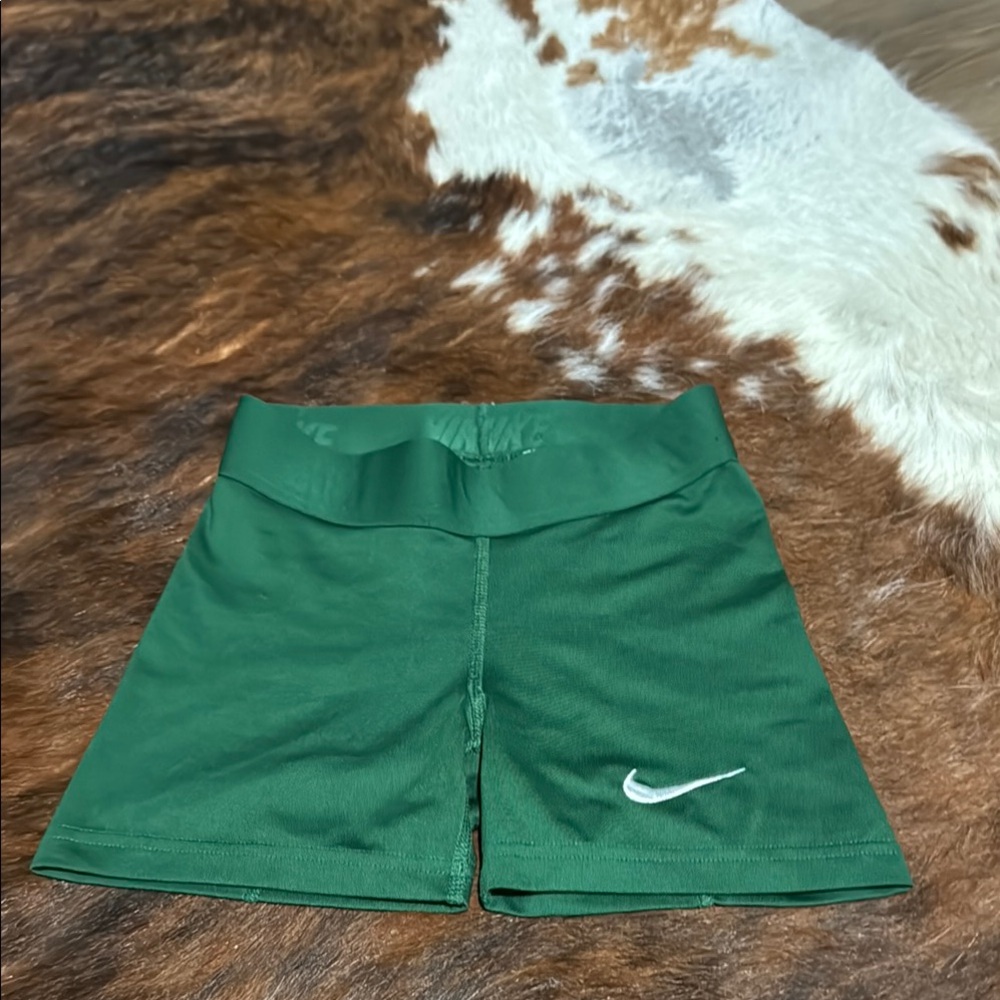 Nike Green Athletic Shorts